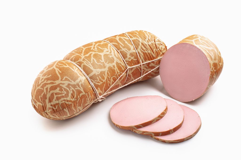 Мортаделла в текстильной оболочке