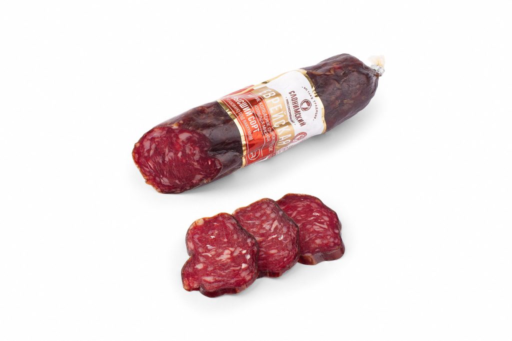 Колбаса Еврейская порц. нарезка с/к