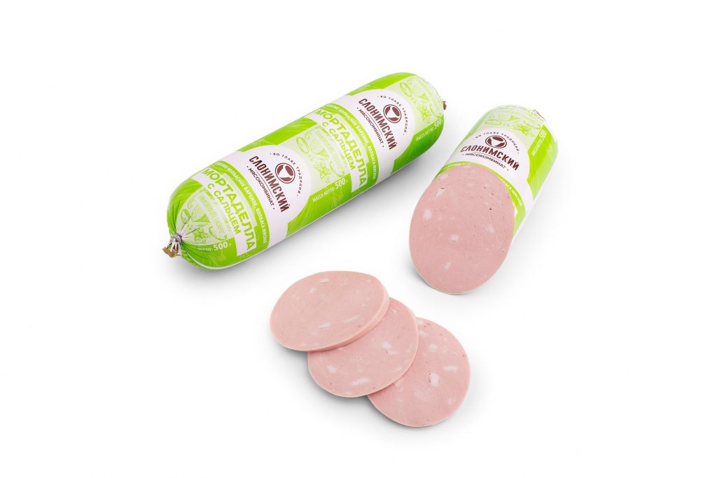 Мортаделла с сальцем