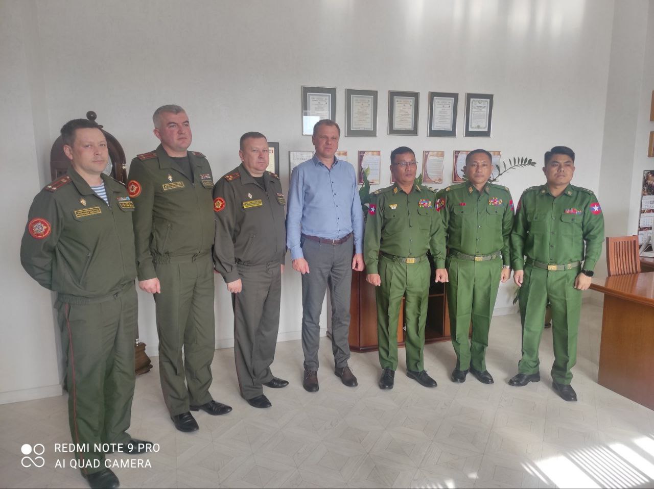 Делегация Министерства обороны Республики Союз Мьянма посетила ОАО «Слонимский мясокомбинат»