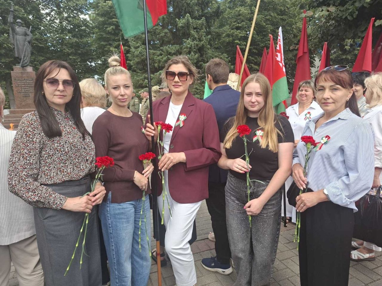 Открытие военно-патриотической поисковой Вахты памяти на территории Слонимского района